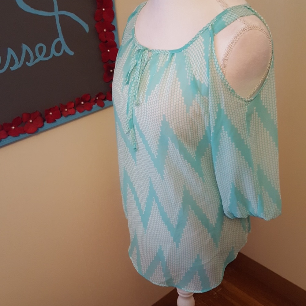 Maurices chevron mint top